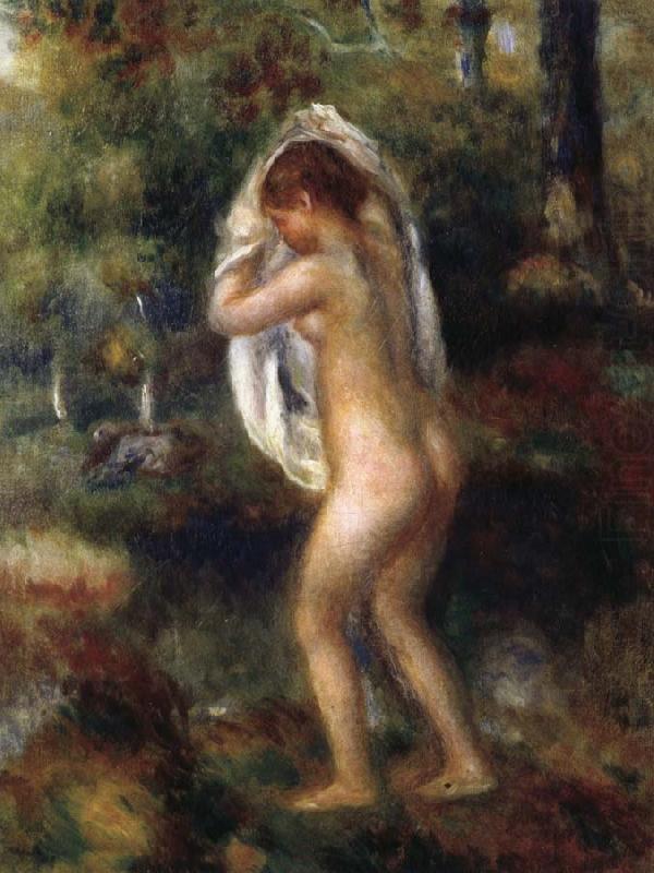 Pierre Renoir Young Girl Undressing china oil painting image